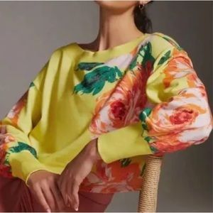 Anthropologie Cropped Sweater SZ XL